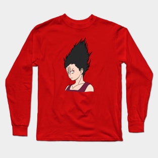 Angry Anime Boy Long Sleeve T-Shirt